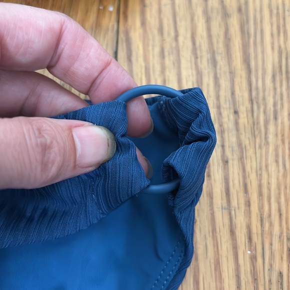 Andie Bonita Bikini Set Ribbed Bijou Blue size Small NWOT - Picture 2 of 11